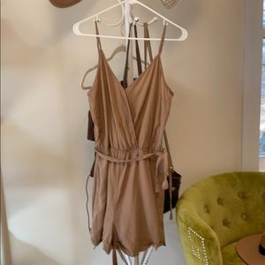 Large Tan Gianni Binni romper